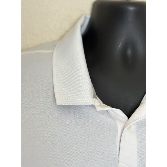 Lululemon Pique Golf Polo Shirt White Performance Mens Size 1X/2X Athletic - Picture 5 of 11